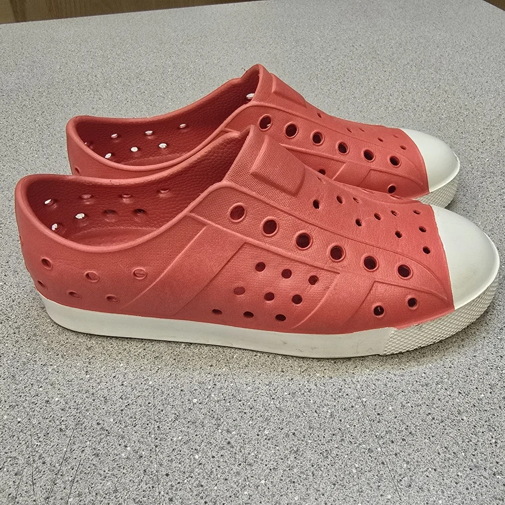 DSG Red Slip-On Shoes Size 1